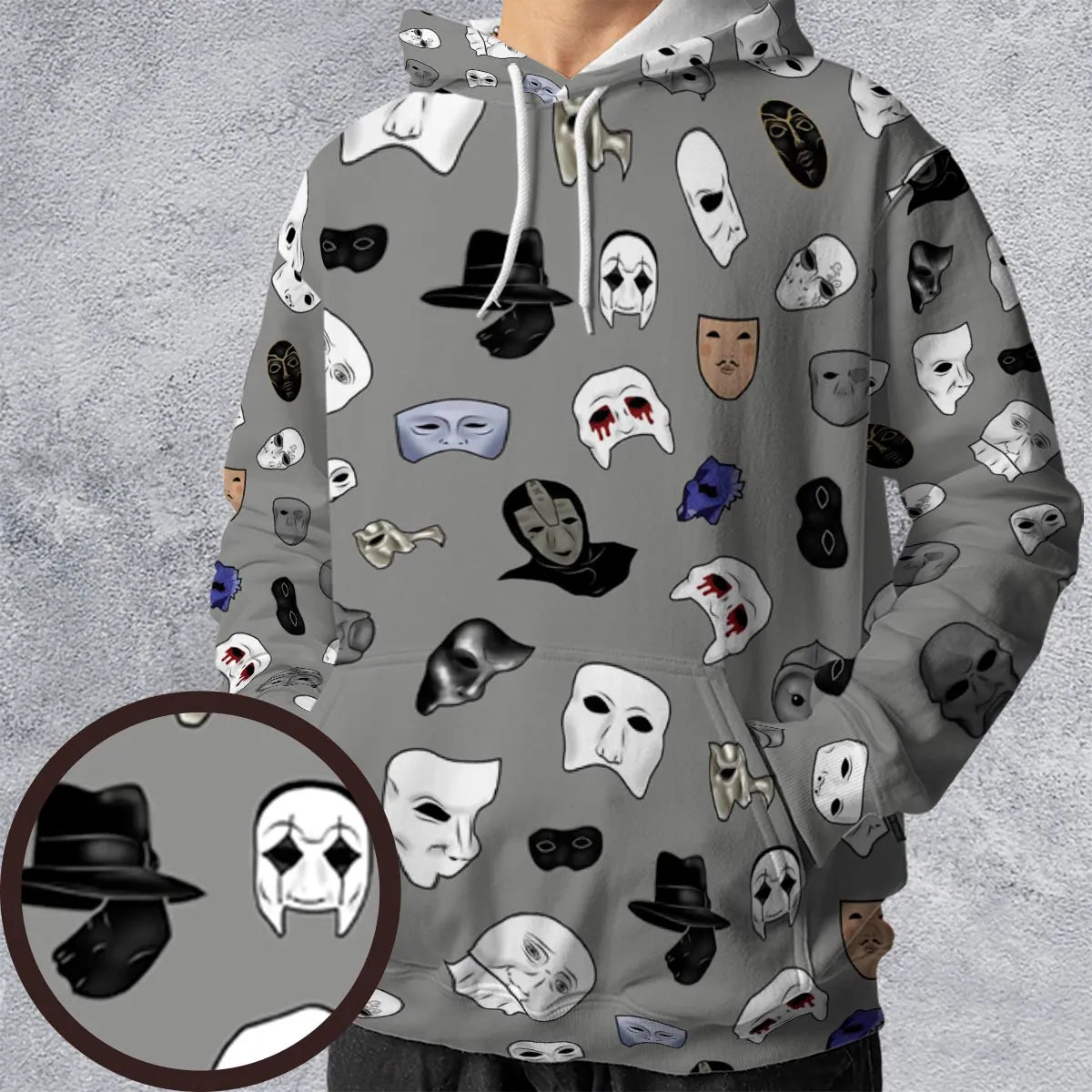 All-over Print Hoodie - A99V81EW