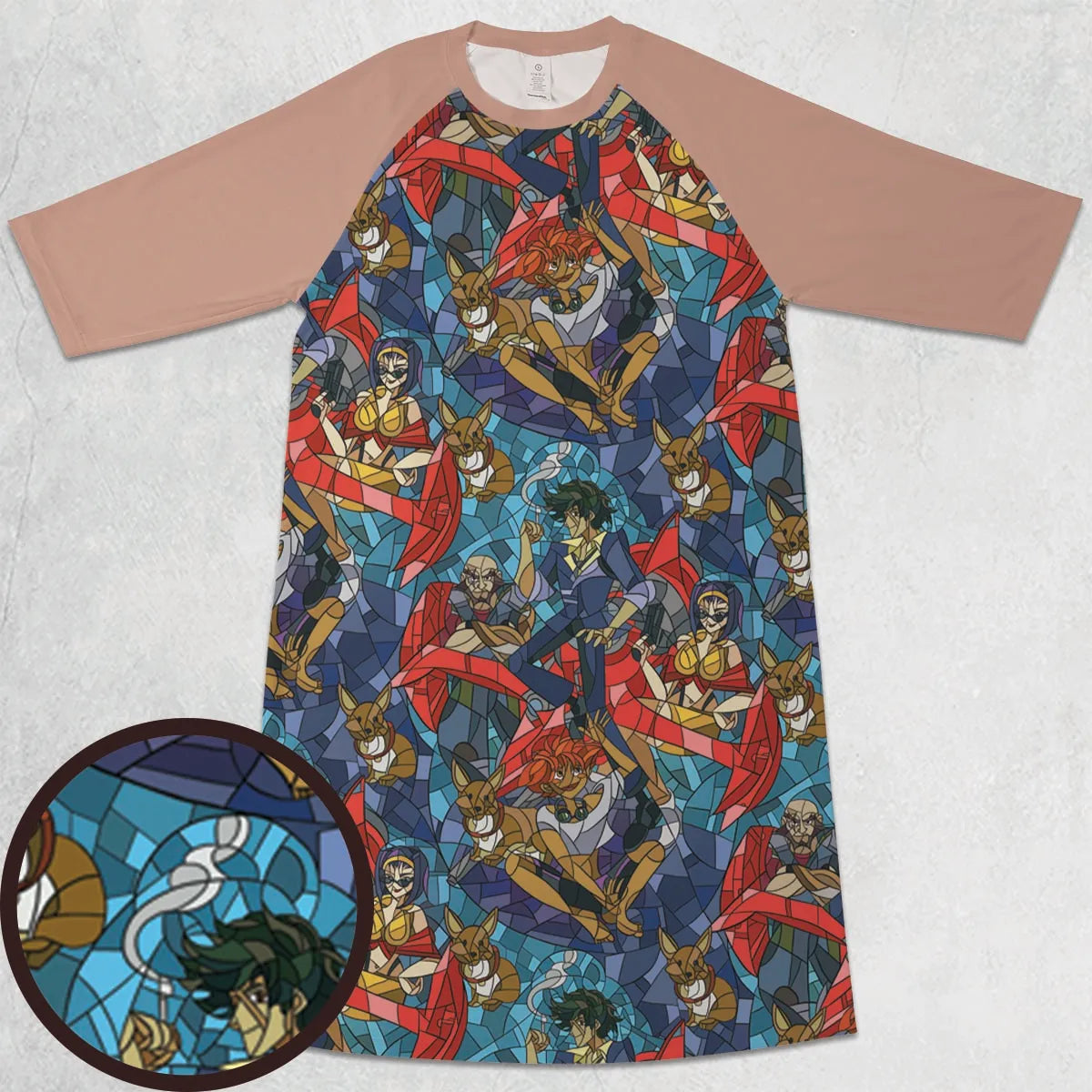 3/4 Sleeve Raglan Dress - XPJAH4HN