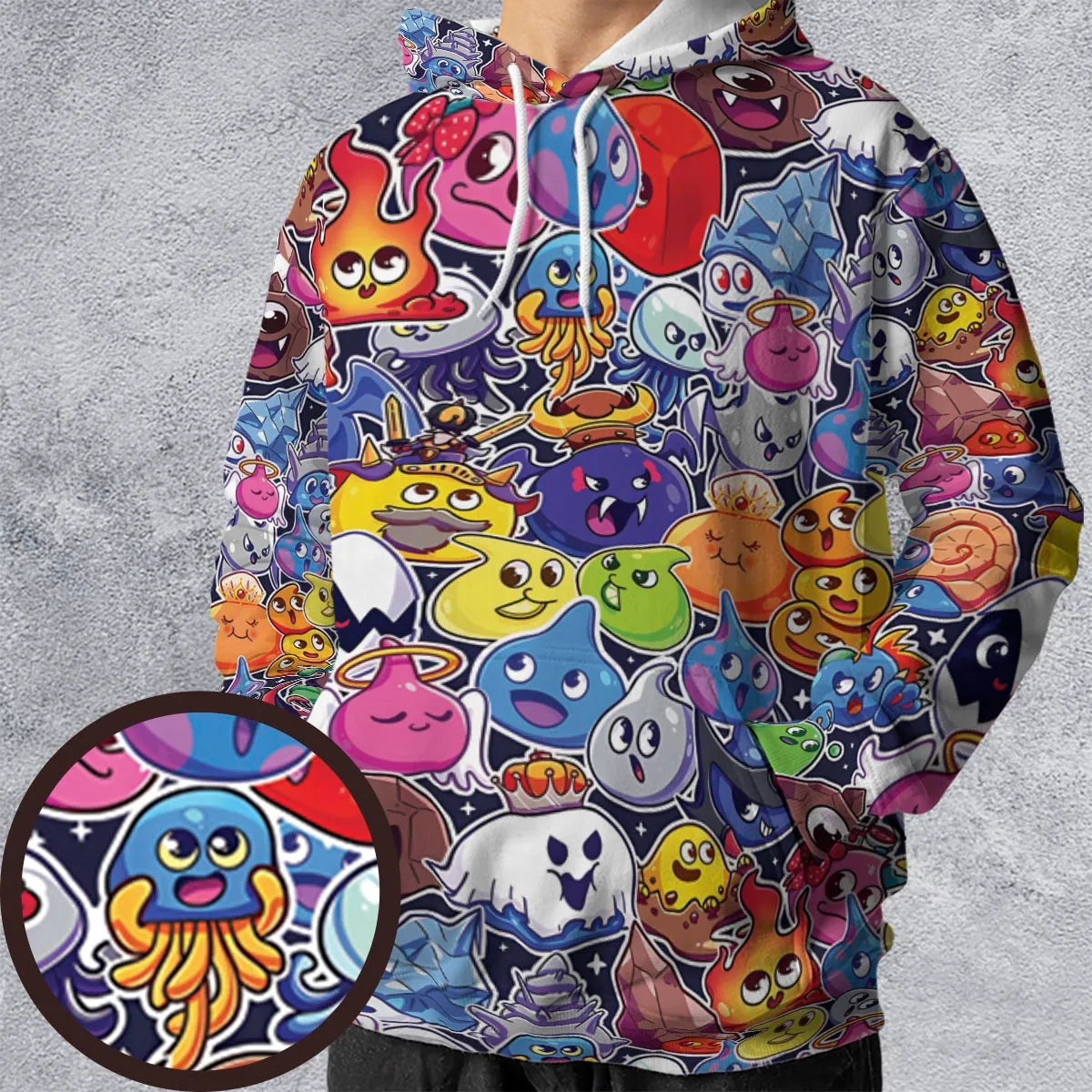 All-over Print Hoodie - S239XHJM