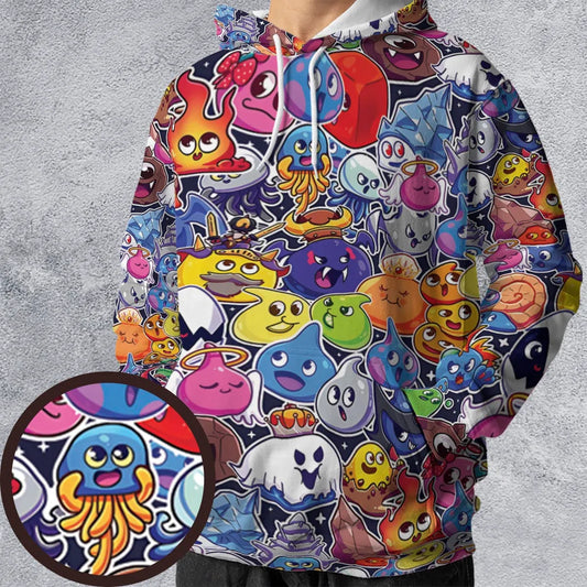 All-over Print Hoodie - S239XHJM