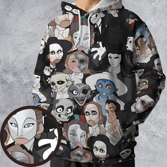All-over Print Hoodie - D9D95DAK