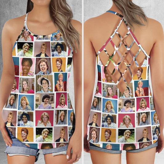 Criss Cross Tank Top - 6JV9PN2P -  - 1