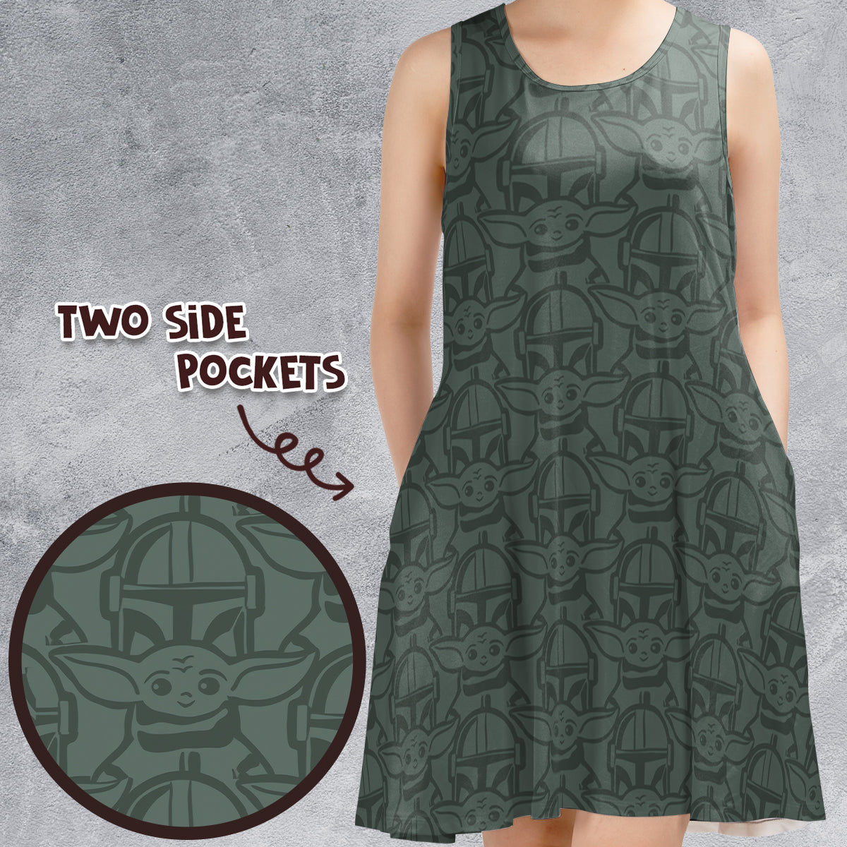 Sleeveless Dress - B3JVNDAG