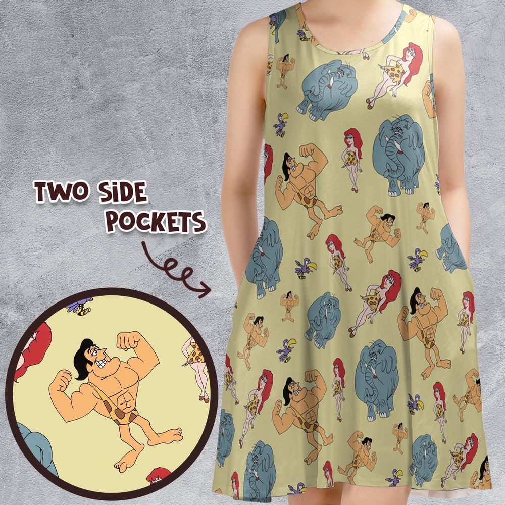 Sleeveless Dress - V2T1MRYN -  - 1