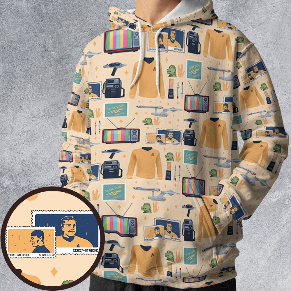 All-over Print Hoodie - STKZRTTA -  - 1