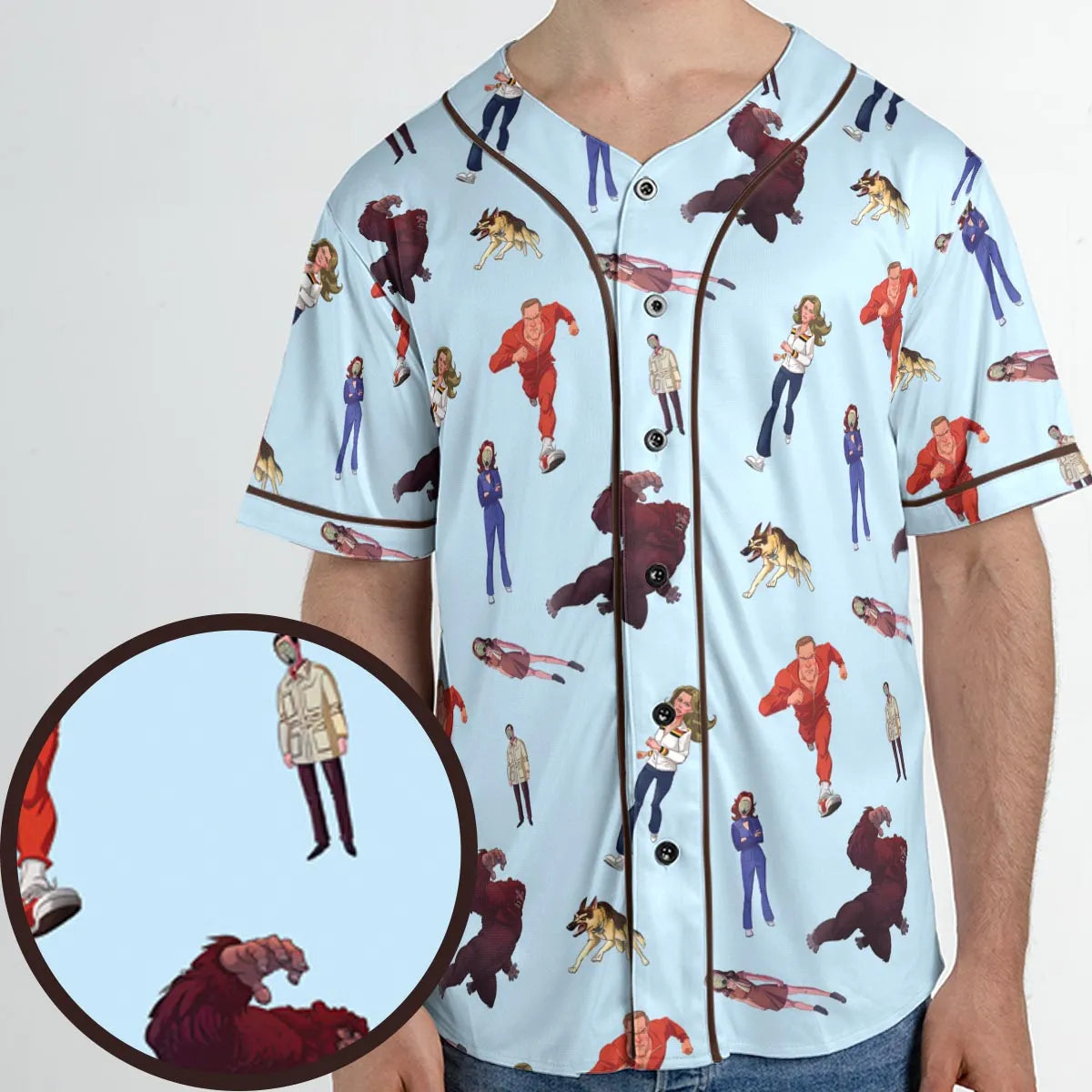 Unisex Baseball Jersey - DTQFBFK8