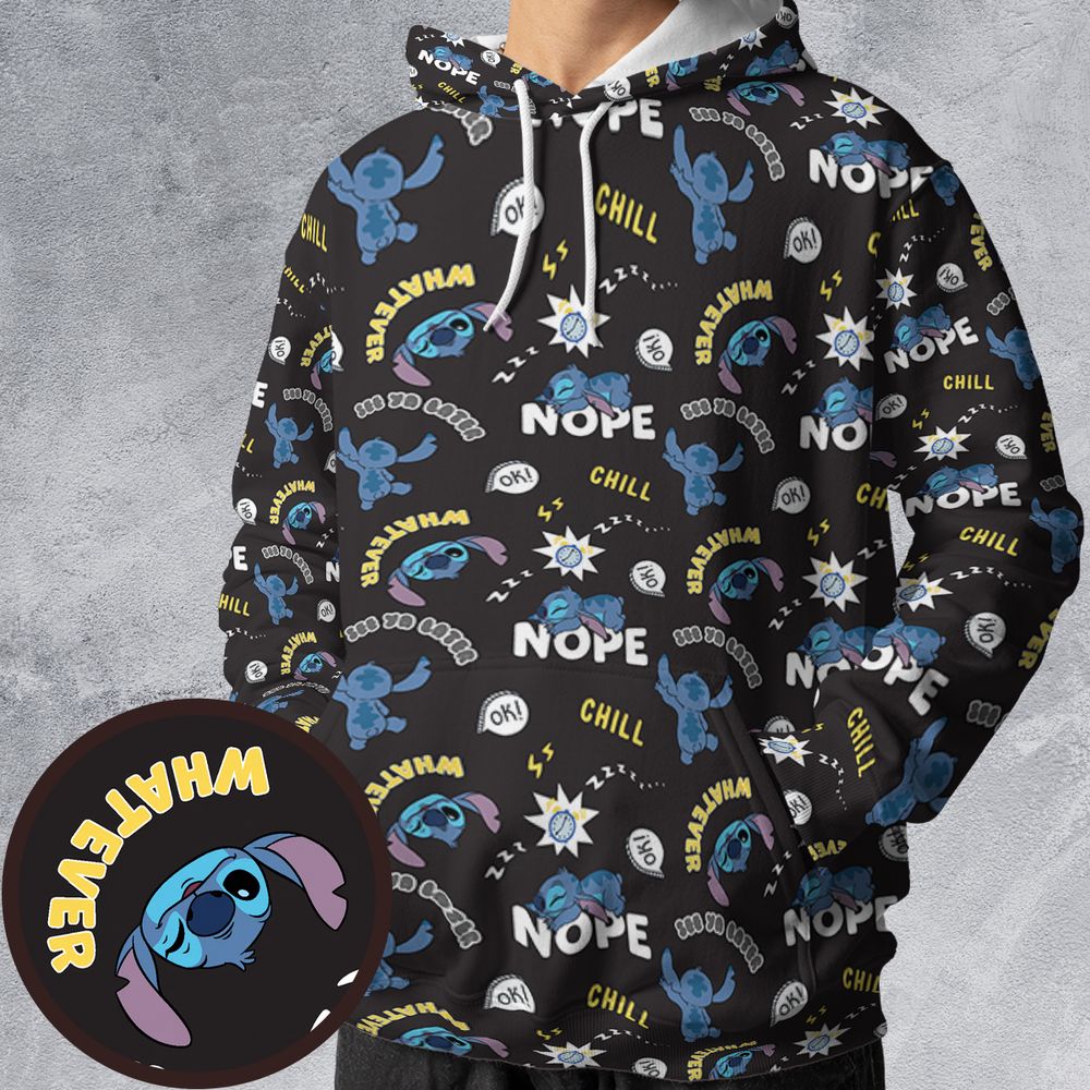 All-over Print Hoodie - LBSPZP57 -  - 1