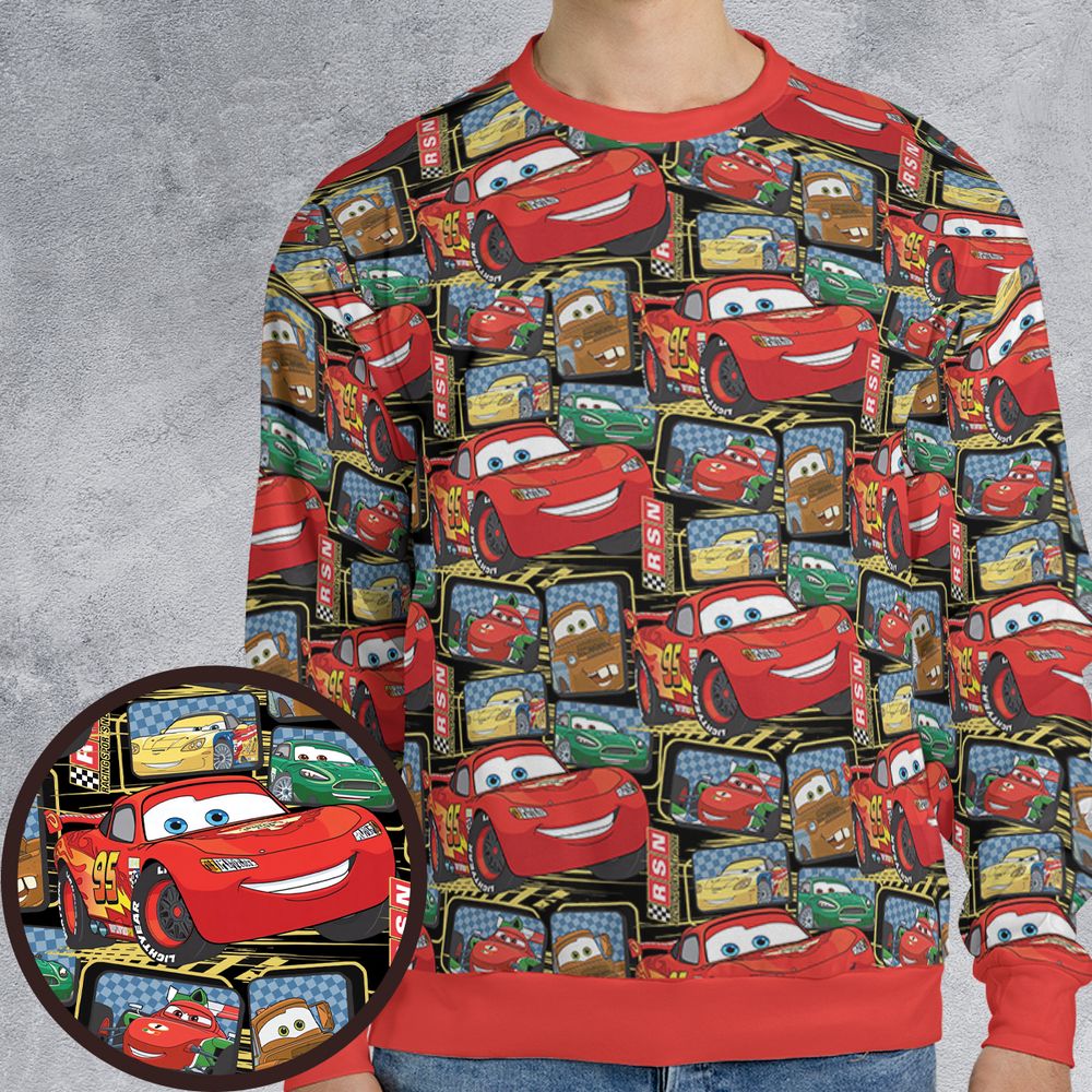 Cartoon Racing Car -  - 1