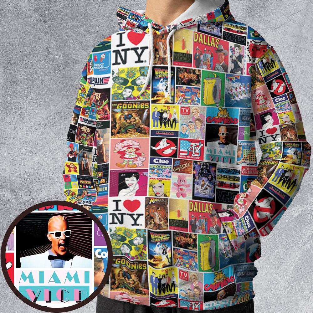 All-over Print Hoodie - 3LYAATQS -  - 1
