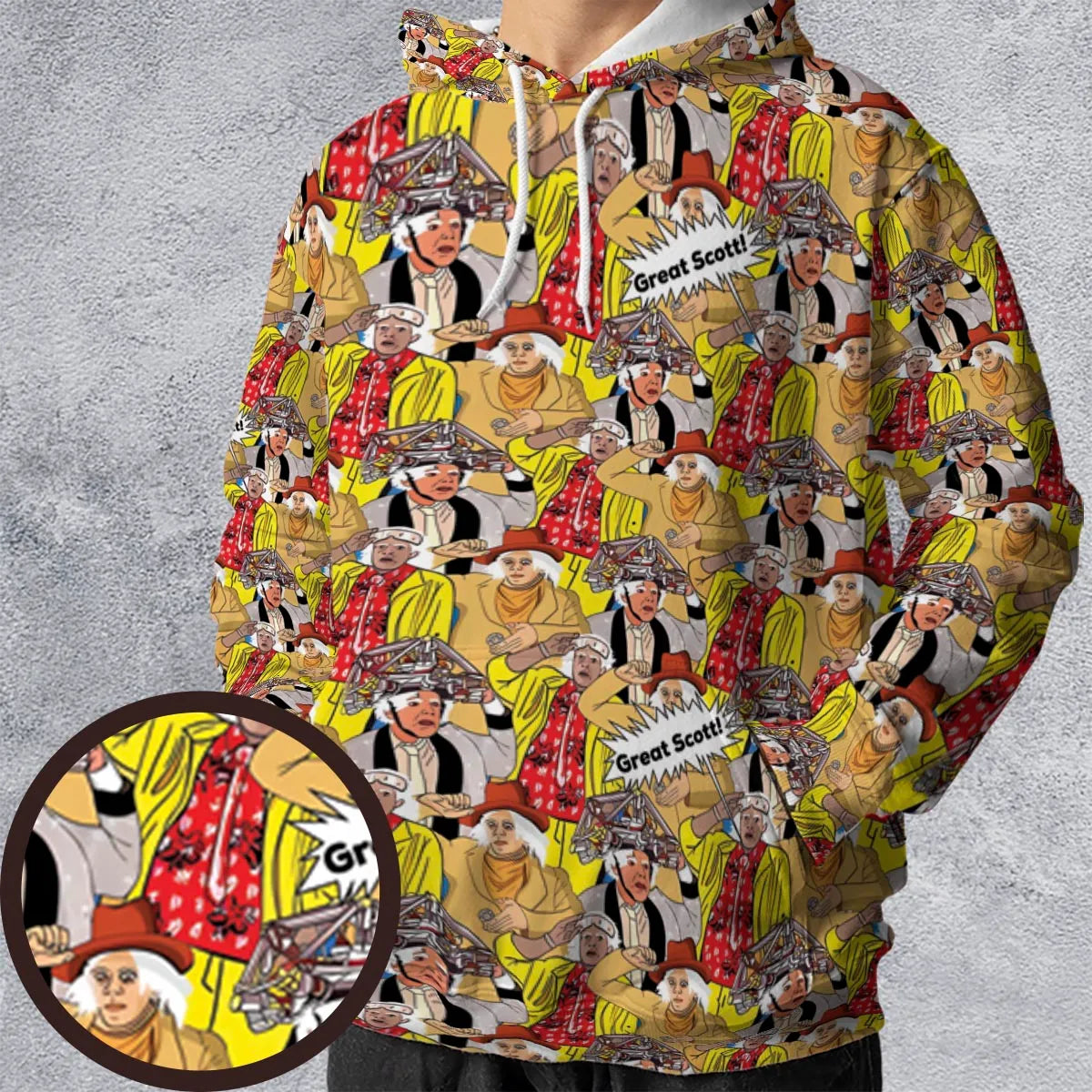 All-over Print Hoodie - HUF9EX4R
