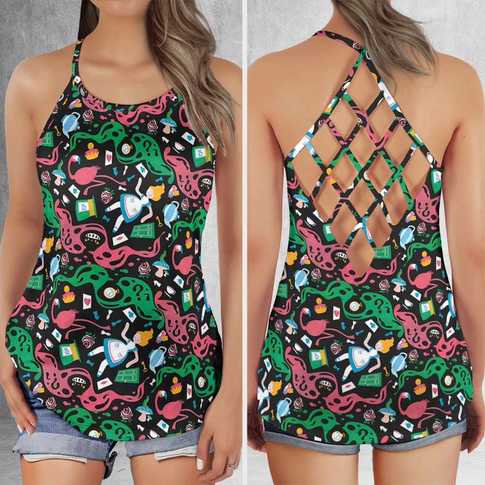 Criss Cross Tank Top - 1LSEC2KL -  - 1