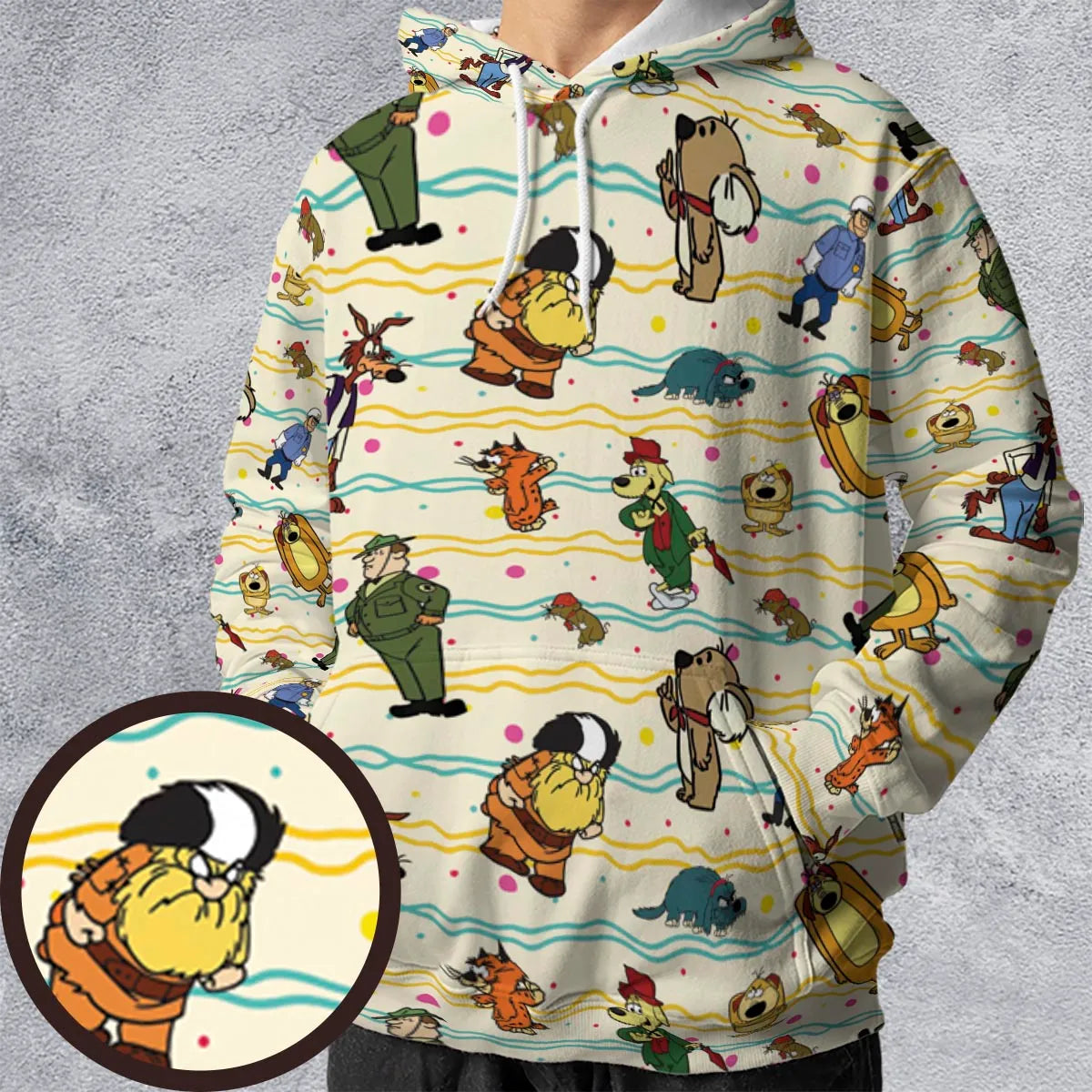 All-over Print Hoodie - Y2VN4BGR