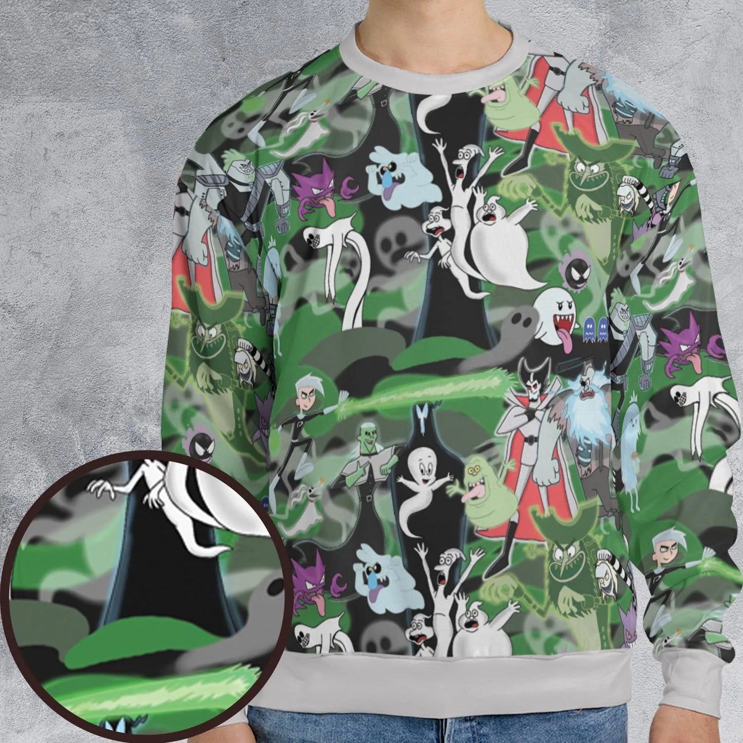 All-over Print Sweatshirt - W4PZAFQR