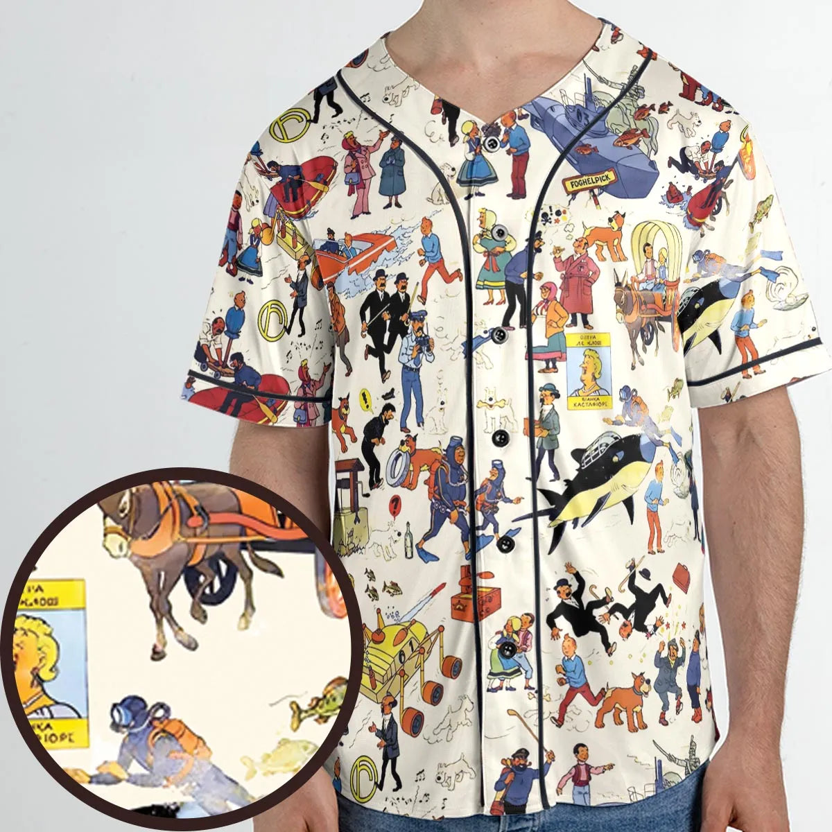 Unisex Baseball Jersey - U3FQU6AD