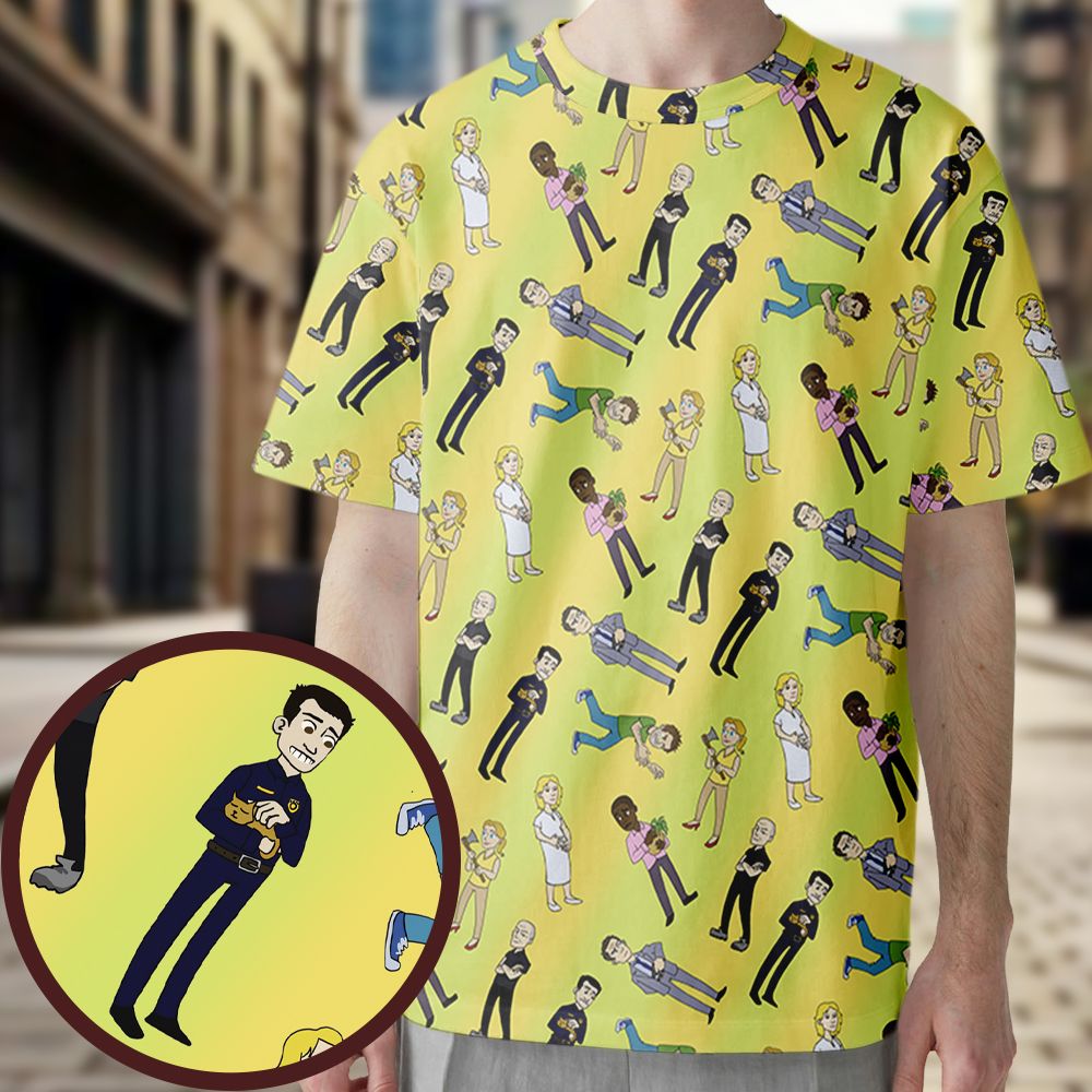All-Over Print Unisex T-Shirt - S4QZW8K1 -  - 1
