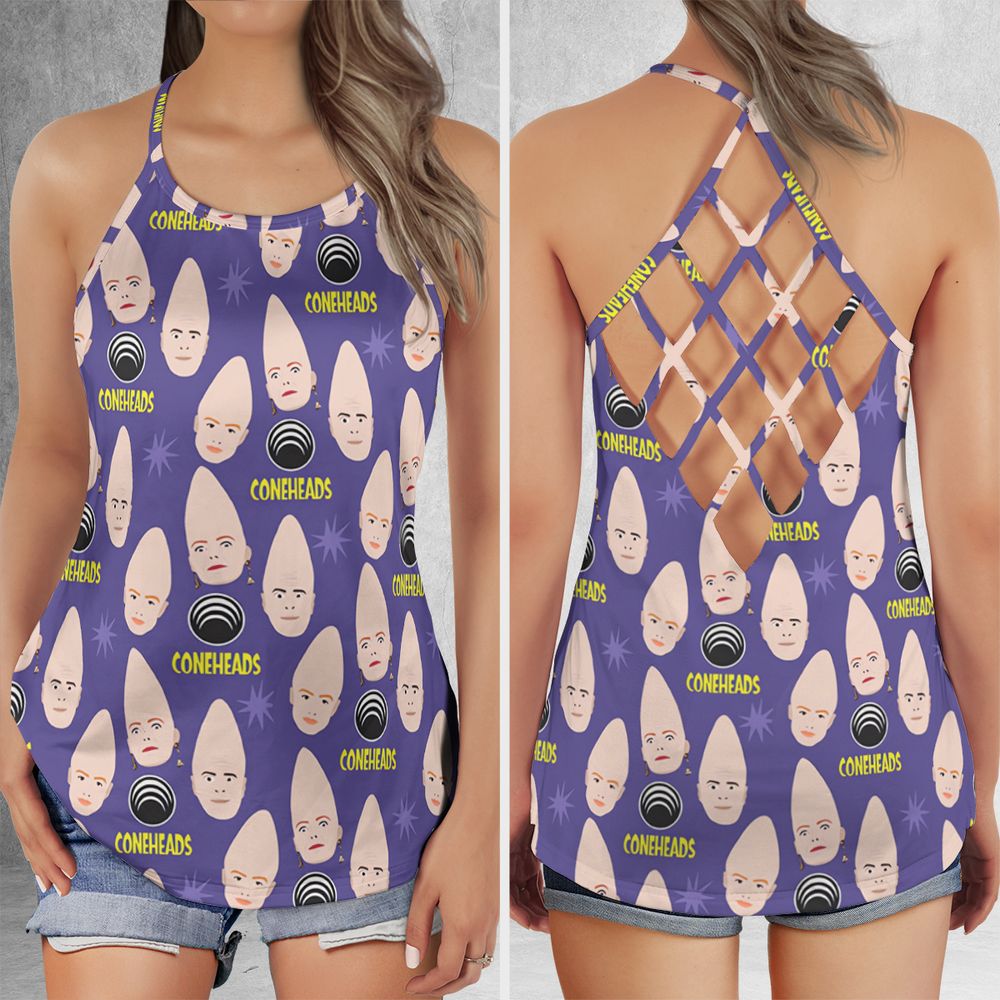 Criss Cross Tank Top - PPYX3ADH -  - 1