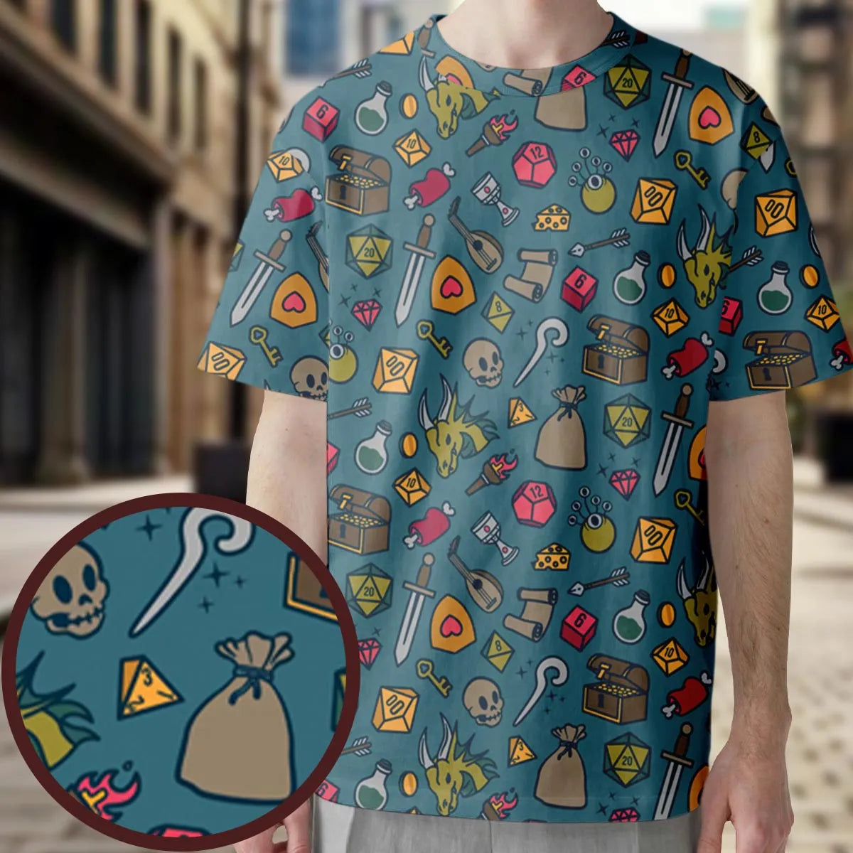 All-Over Print Unisex T-Shirt - EQUEUQLM