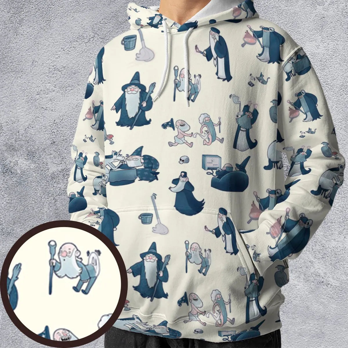 All-over Print Hoodie - U1M7PLBA