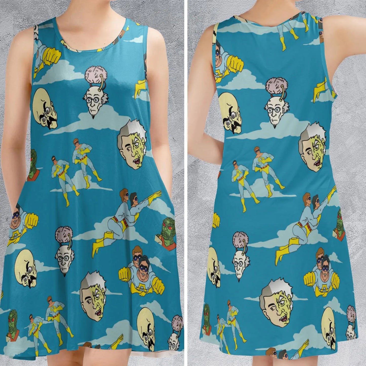 Sleeveless Dress - V5JNLPWT