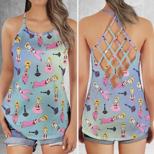 Criss Cross Tank Top - RDXLYWWL -  - 1