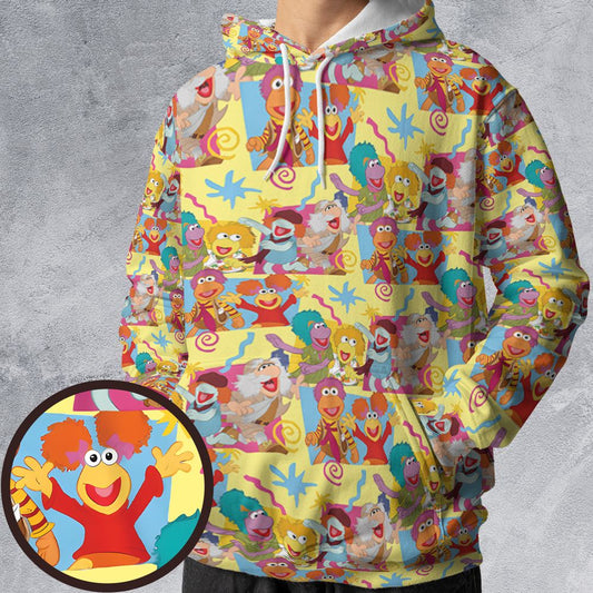 All-over Print Hoodie - Q913HB92 -  - 1
