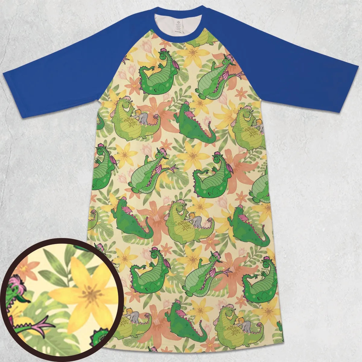 3/4 Sleeve Raglan Dress - UBA55LYJ