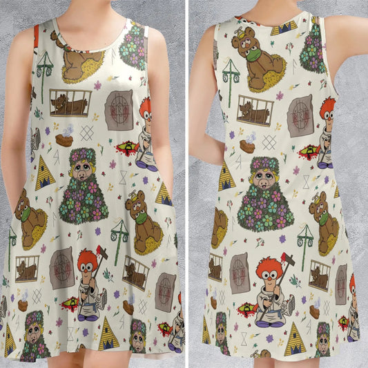 Sleeveless Dress - K71AFDSM