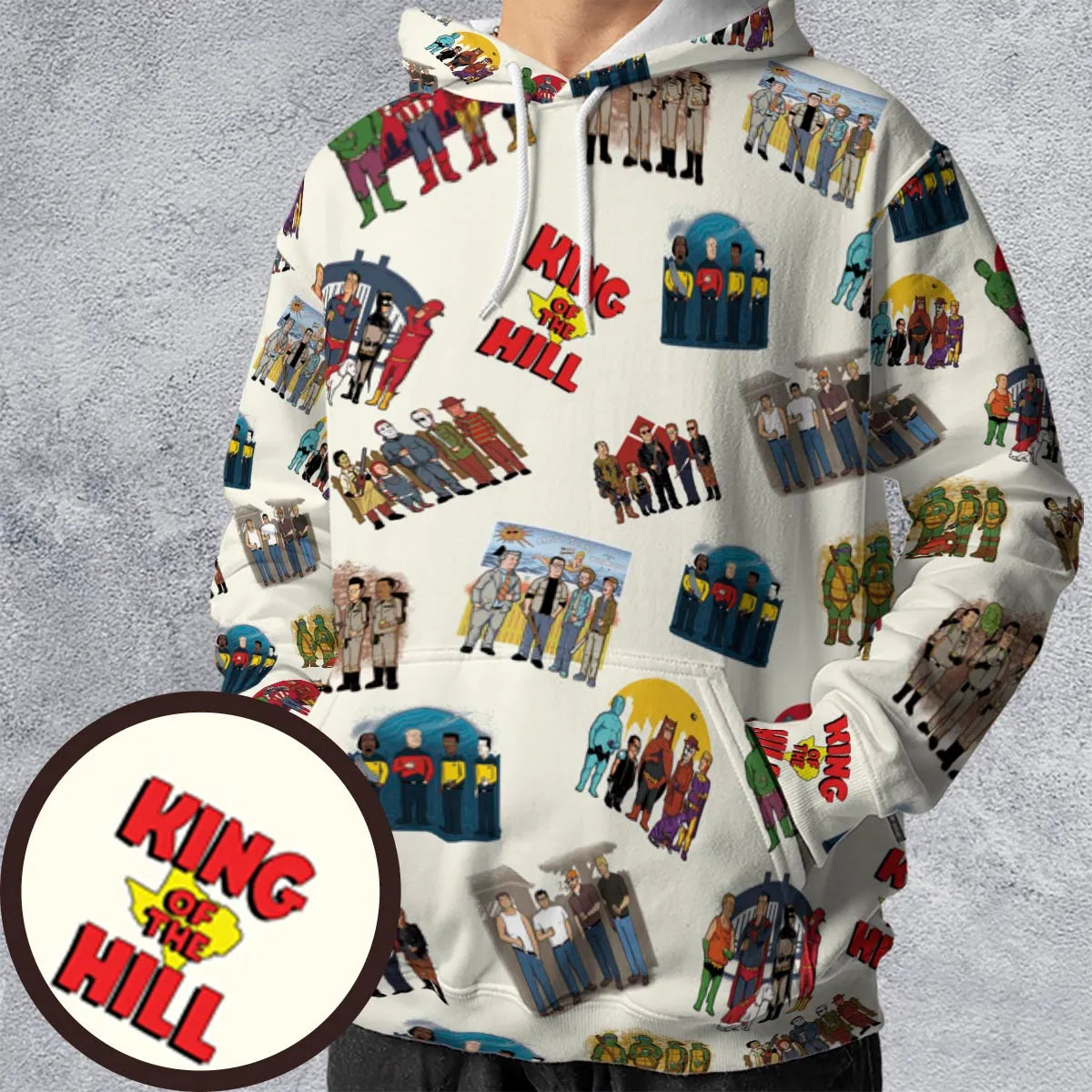 All-over Print Hoodie - VAZFH442