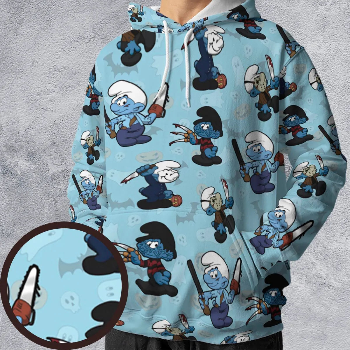 All-over Print Hoodie - A876ZHWE