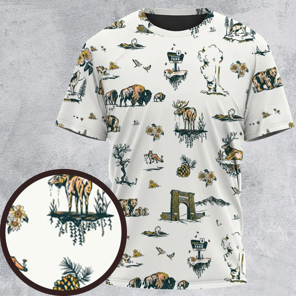 All-Over Print Unisex T-Shirt - DYBY7QT3