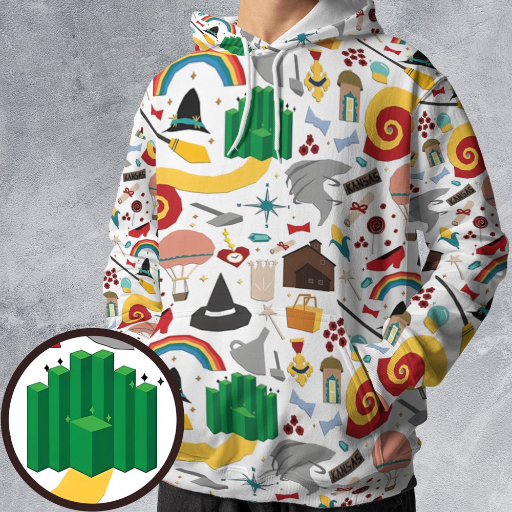 All-over Print Hoodie - C11H4THK -  - 1