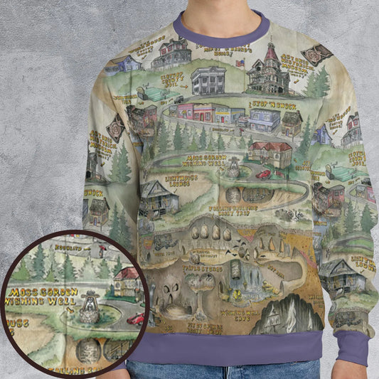 All-over Print Sweatshirt - QZ2NFYFY