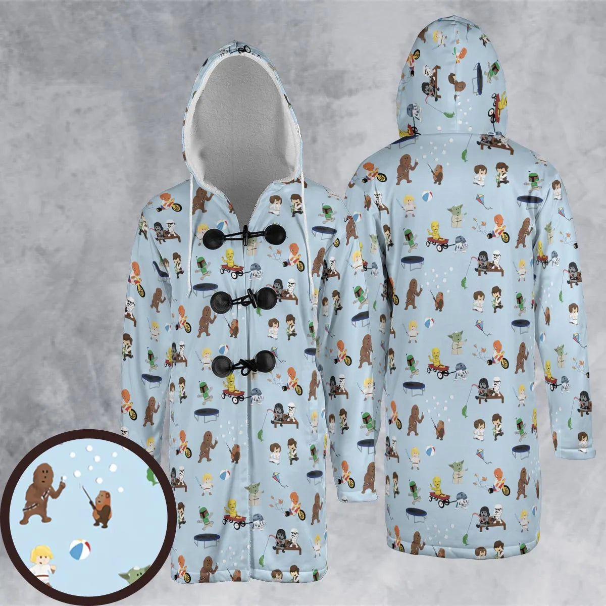 Hooded Cloak Coat - H15JHZNN