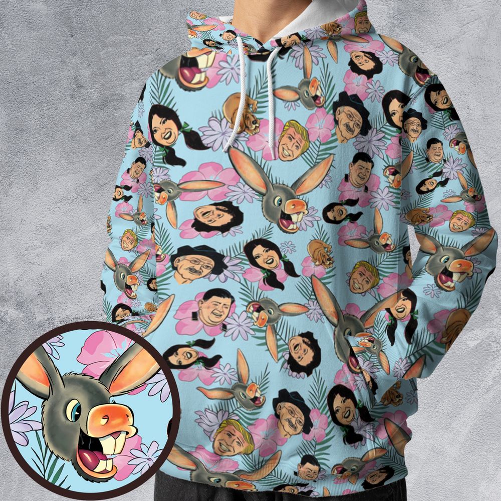 All-over Print Hoodie - 6P8AEYWV -  - 1