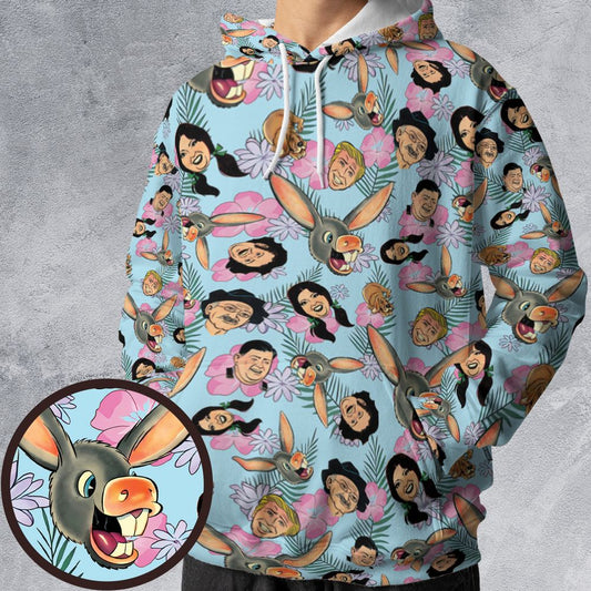 All-over Print Hoodie - 6P8AEYWV -  - 1