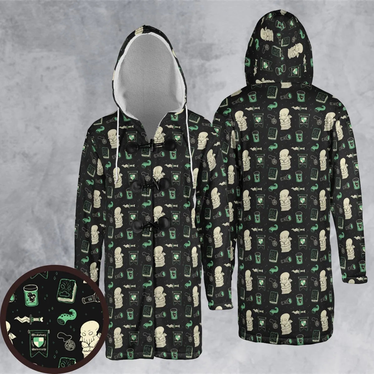 Hooded Cloak Coat - 2XP5PYKS