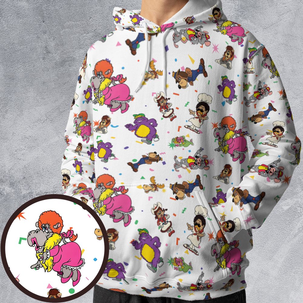 All-over Print Hoodie - DH3RPR7J -  - 1