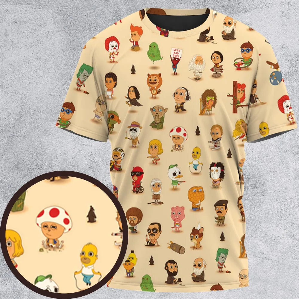 All-Over Print Unisex T-Shirt - CX2V5KB9