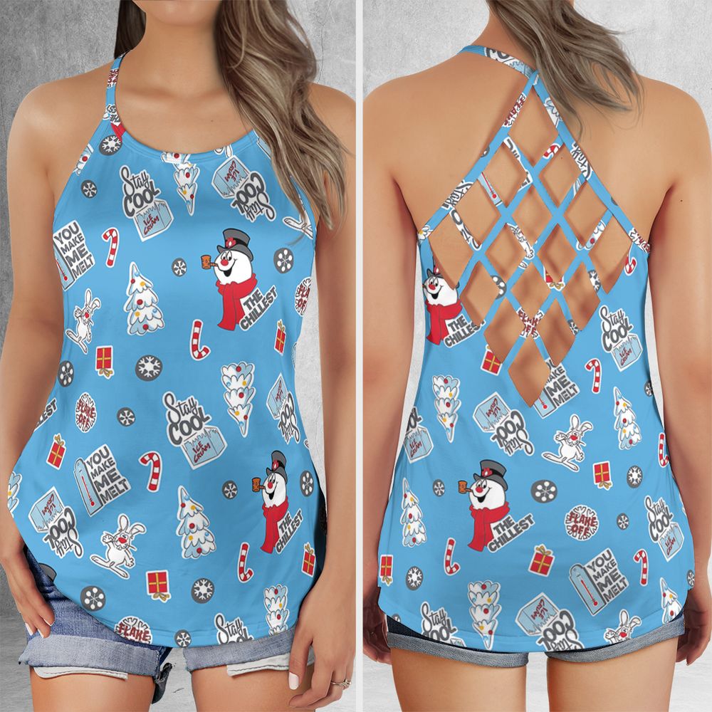 Criss Cross Tank Top - 3EYH58LH -  - 1
