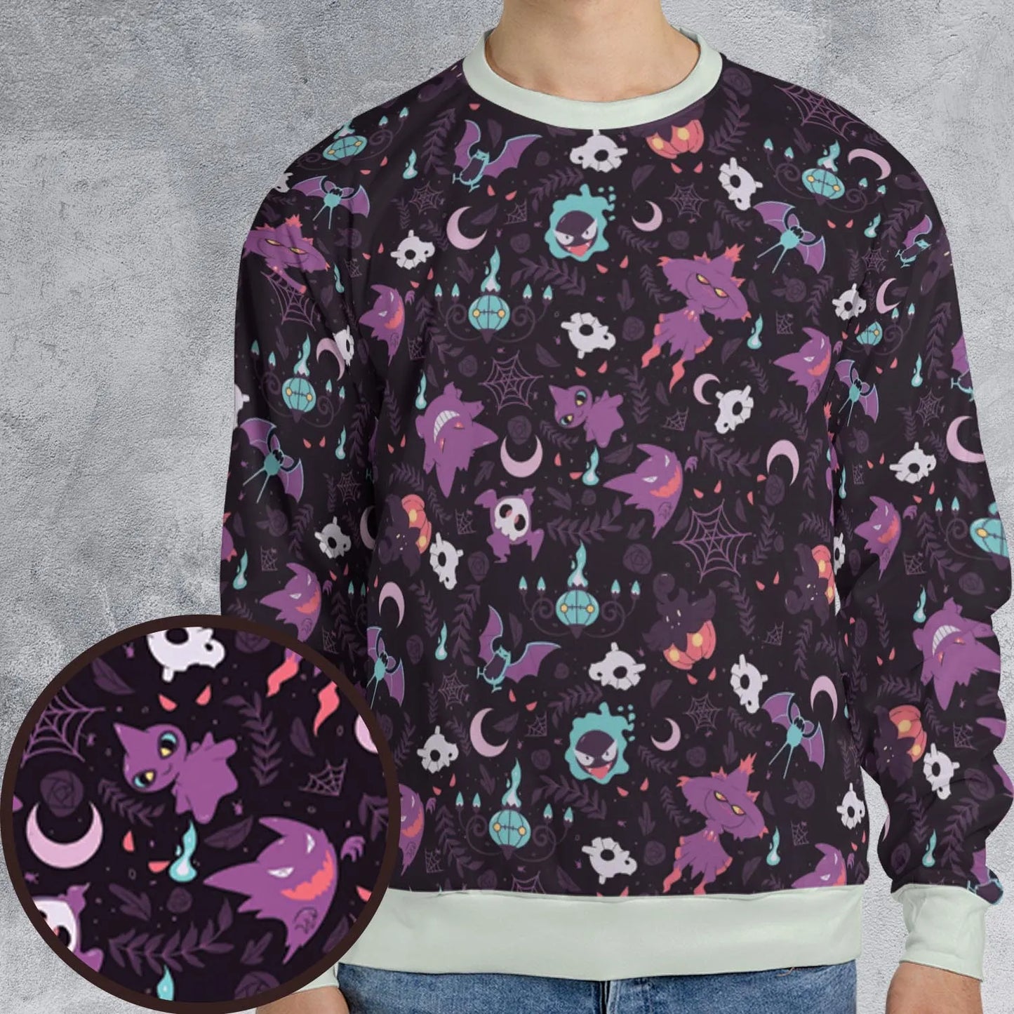 All-over Print Sweatshirt - P5DN6UDC