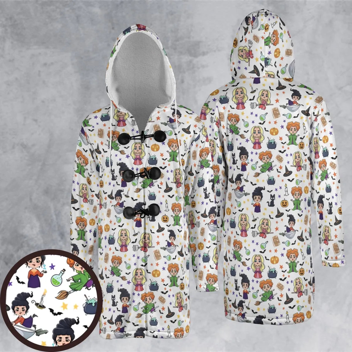 Hooded Cloak Coat - KH4LPW2S