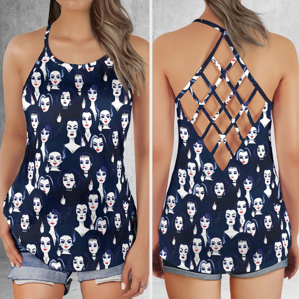 Criss Cross Tank Top -  - 1