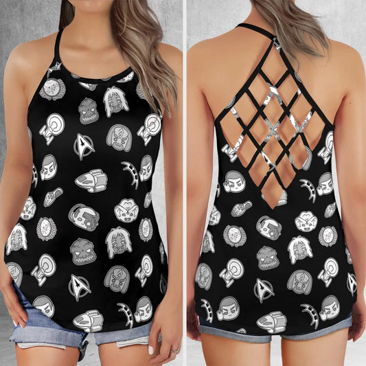 Criss Cross Tank Top - UQTSETAN