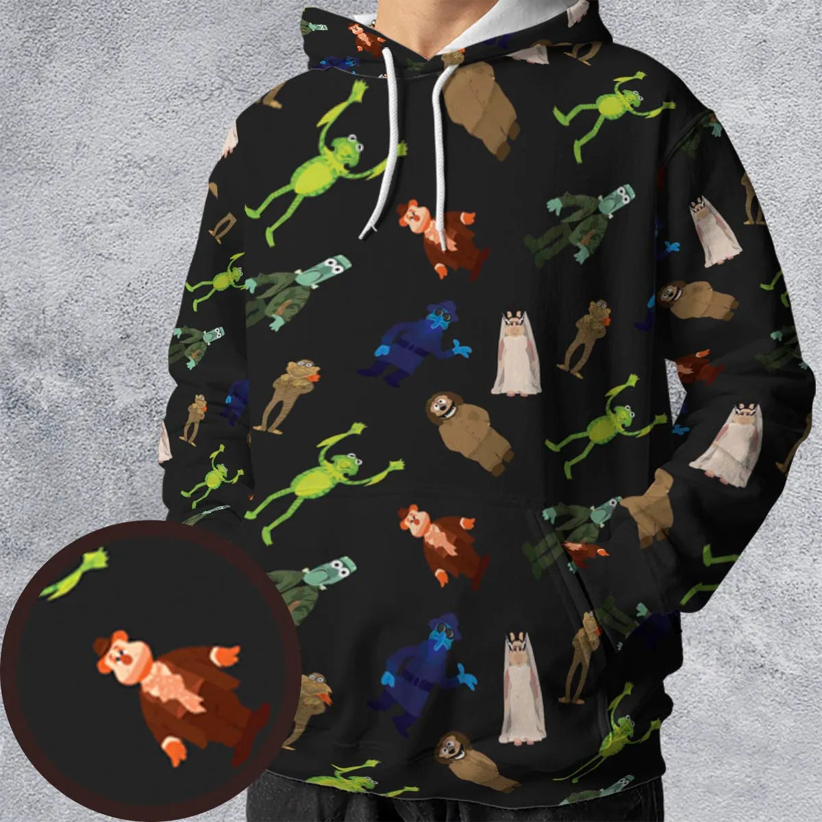 All-over Print Hoodie - W9NSVHBZ