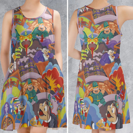 Sleeveless Dress - QFVAYZLZ