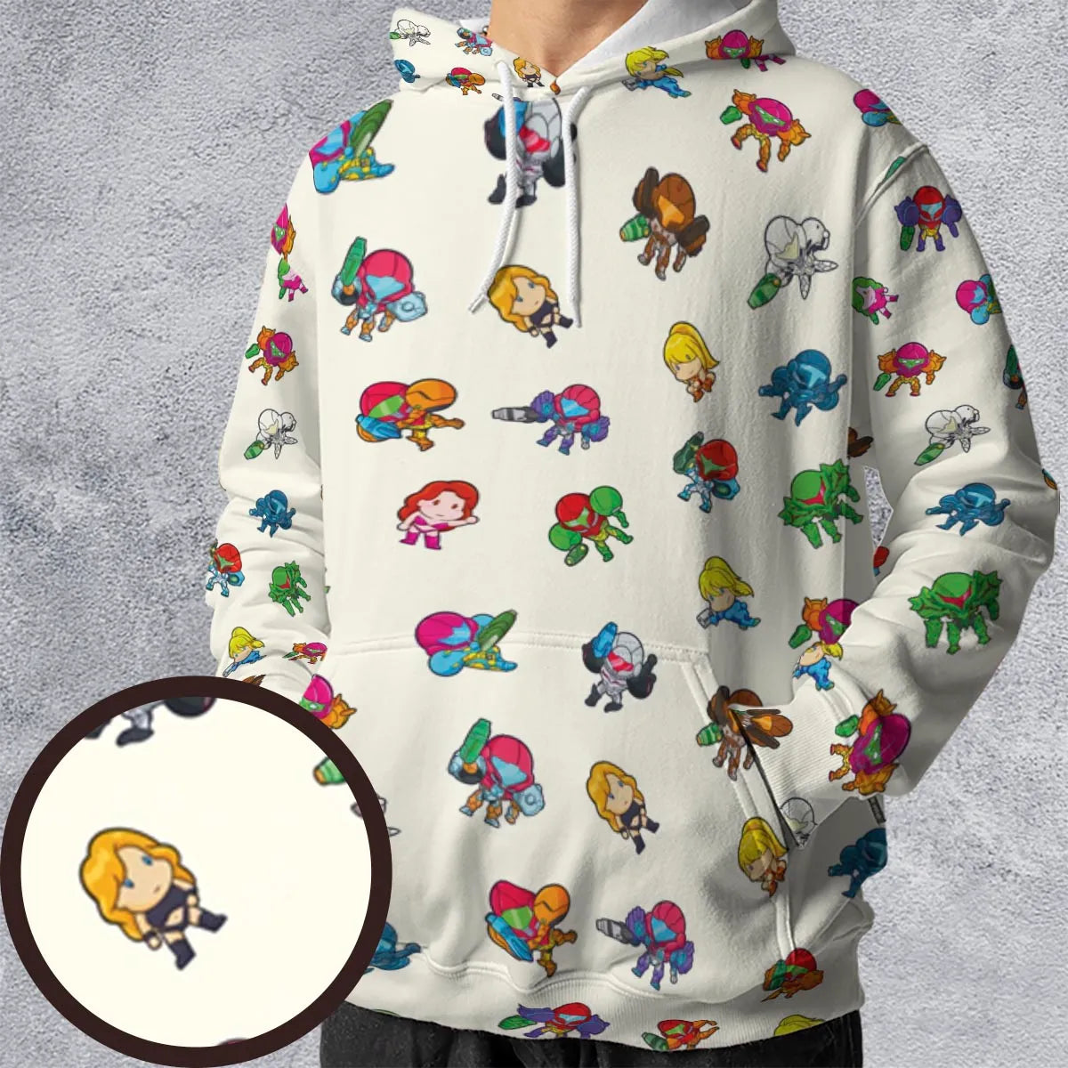 All-over Print Hoodie - YZ5BDL3P