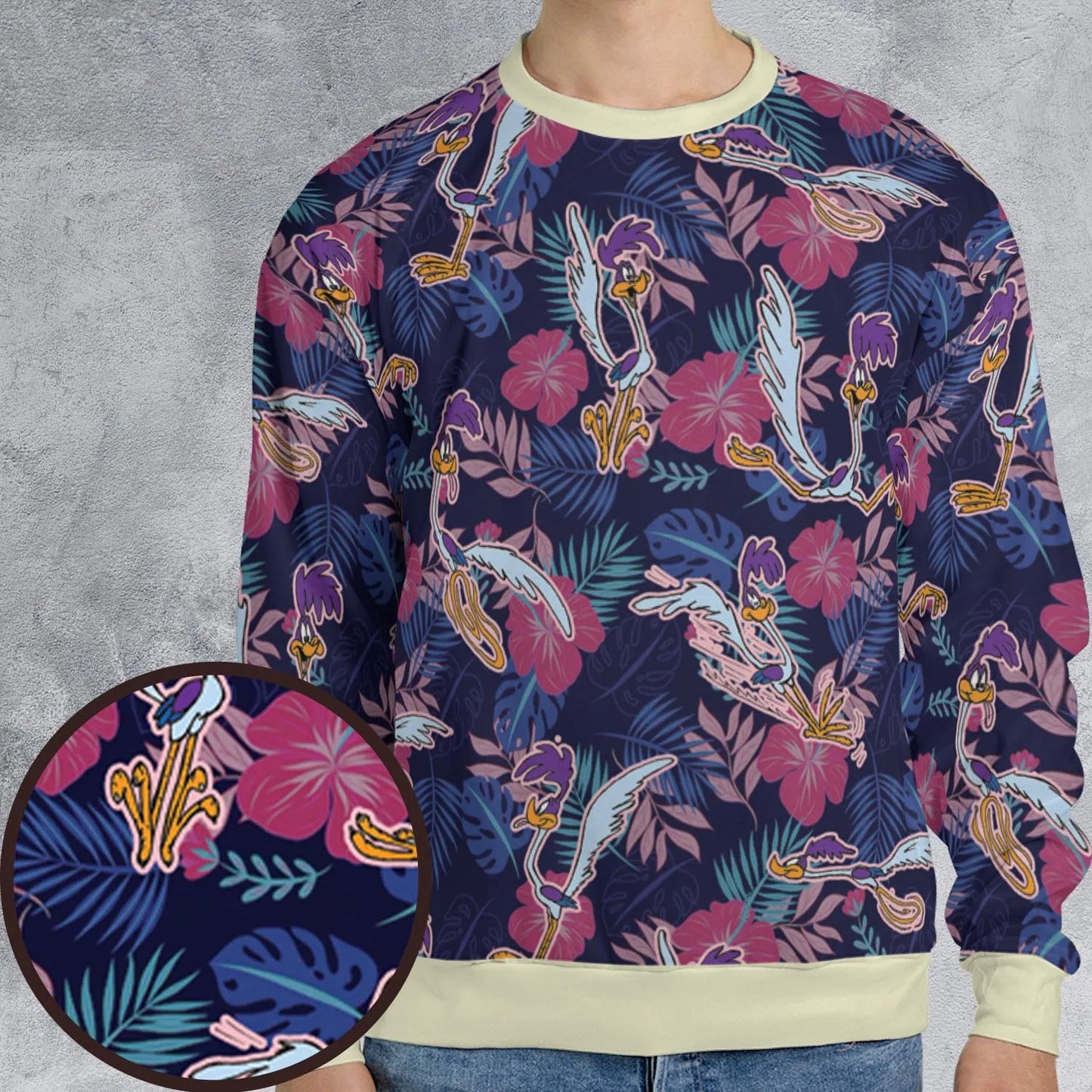 All-over Print Sweatshirt - LLWZGYR9