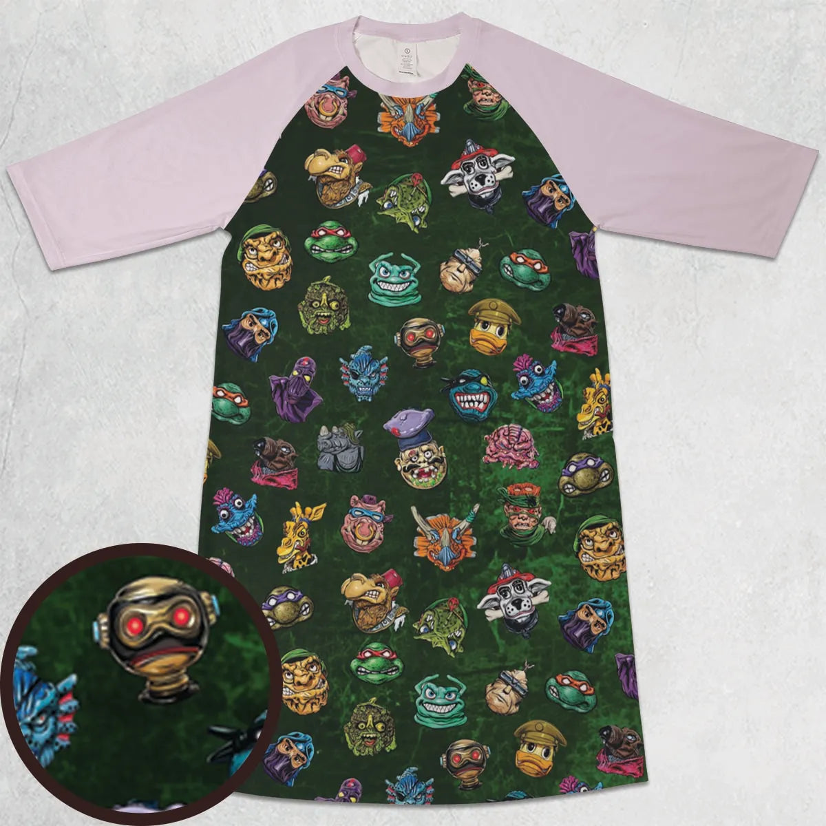 3/4 Sleeve Raglan Dress - 31URXWK2