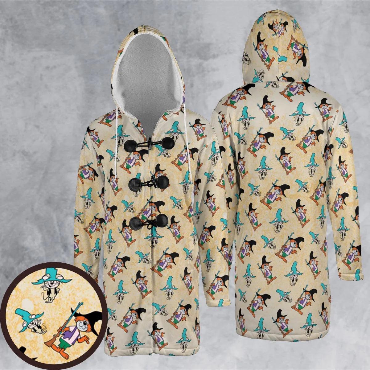 Hooded Cloak Coat - JMP958NN