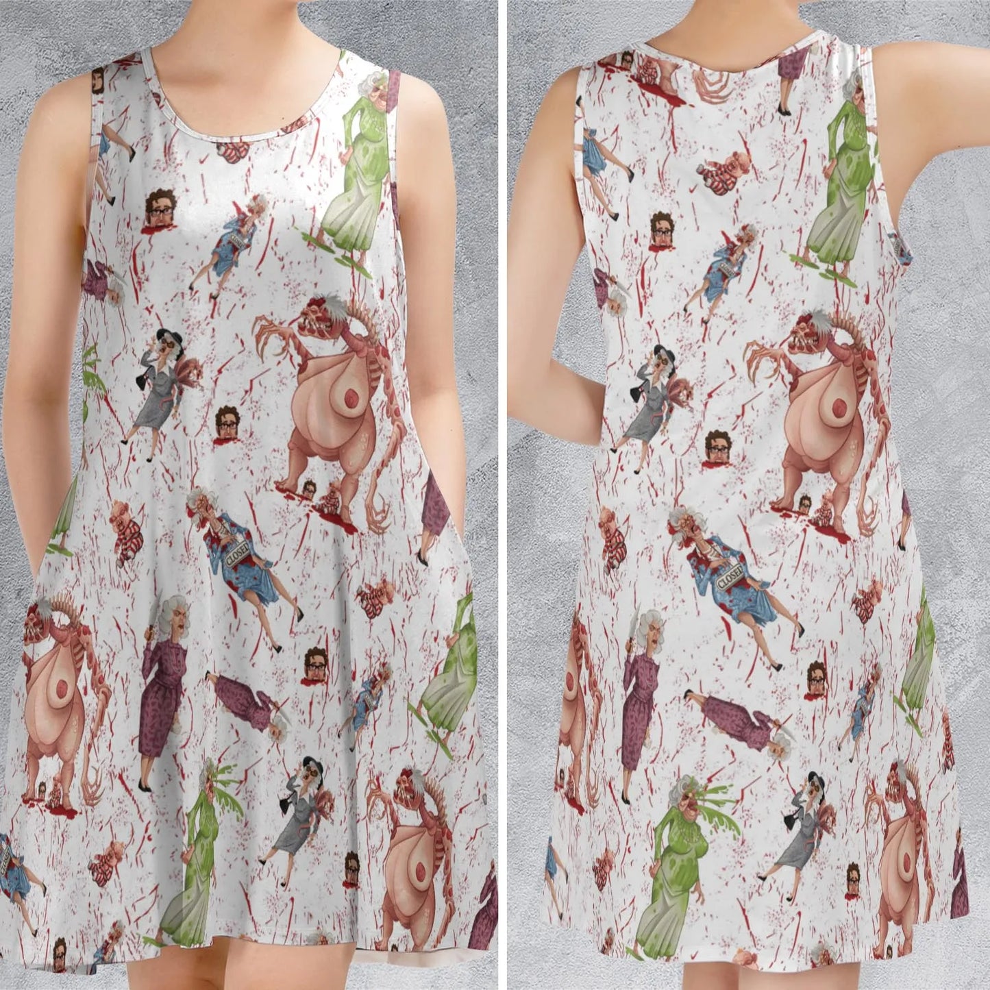 Sleeveless Dress - 9LX783UP